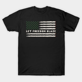 Let Freedom Blaze Joints T-Shirt